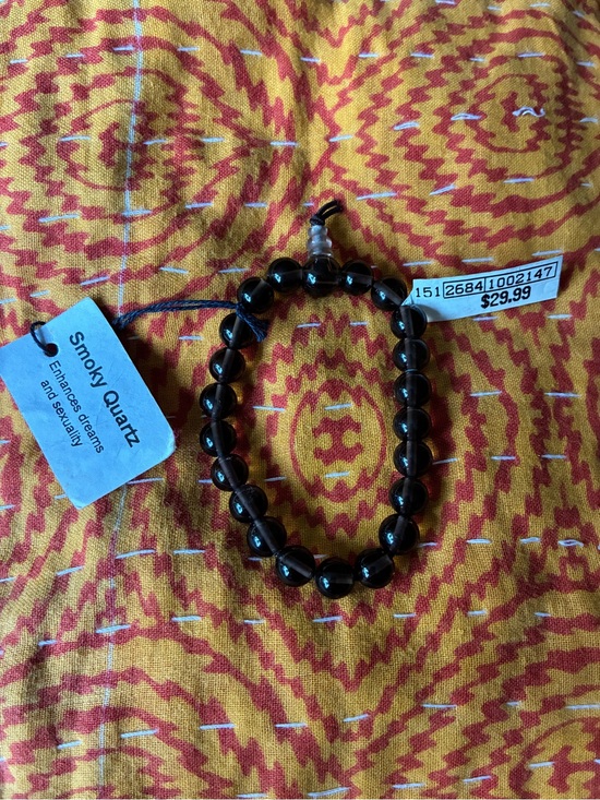 Jewelry - Smoky quartz stretch bracelet